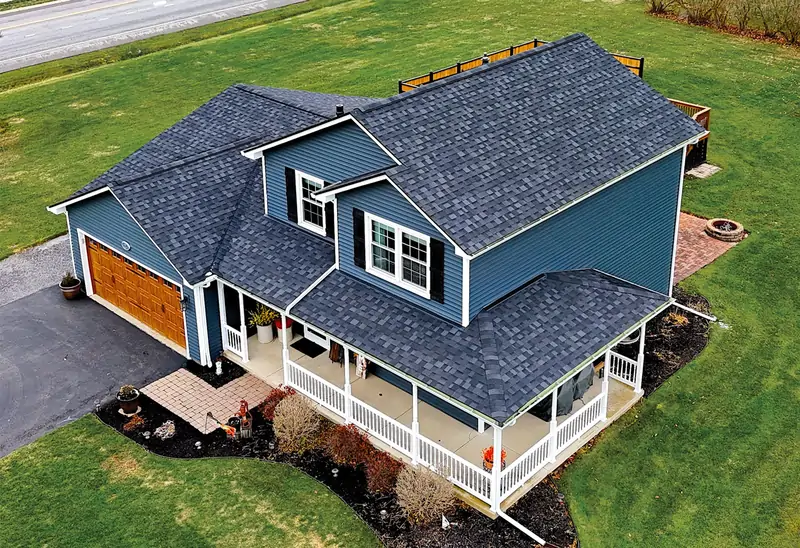 Completed Stellar Roofing exterior project